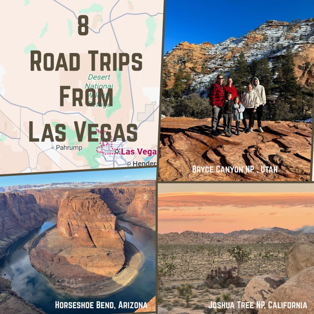 8 road trips from las vegas
