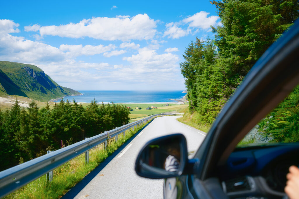 view of the road from inside the car traveling by 2026 01 09 15 07 35 utc