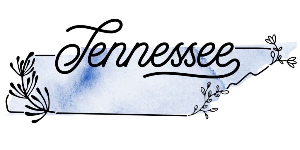 tennessee (4 x 2 in)
